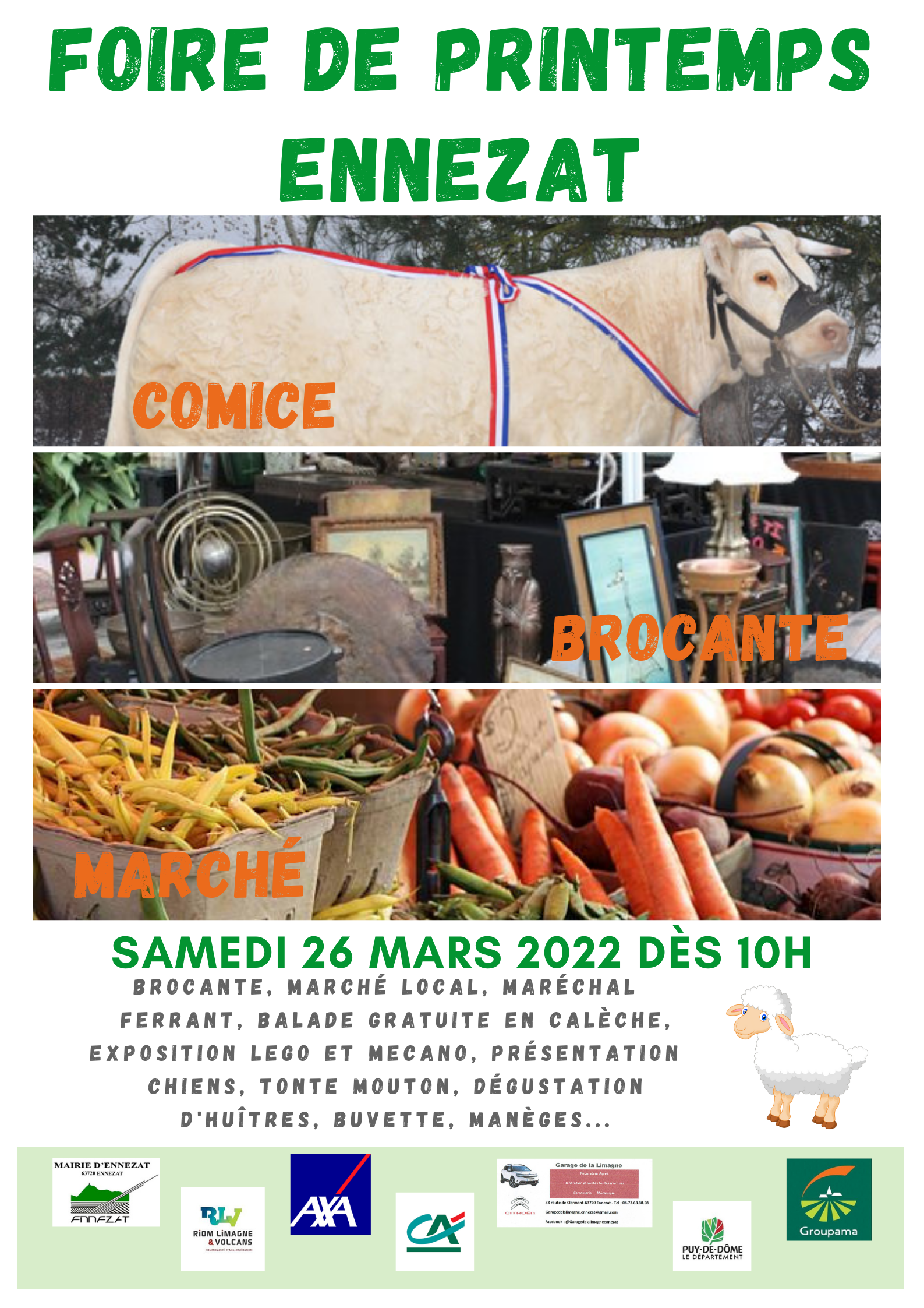 Comice agricole mars 2022